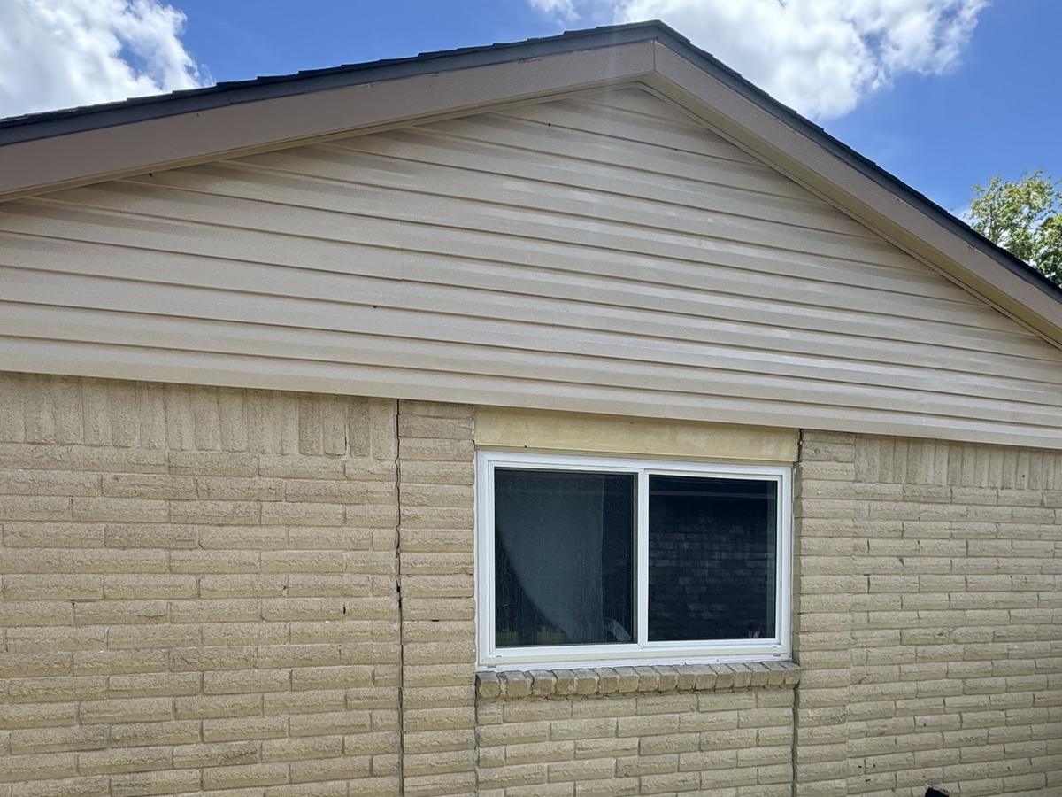 Siding soft wash: after